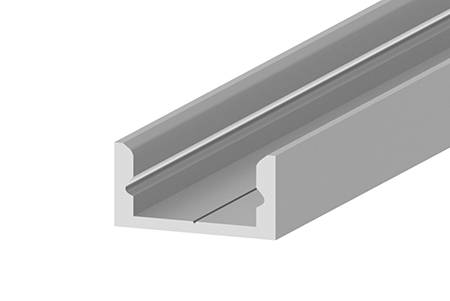 Накладной алюминиевый профиль 07*16*2000