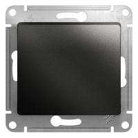 Выключатель одноклавишный кнопочный Systeme Electric Glossa 10A 250V антрацит GSL000715