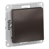 Выключатель одноклавишный Systeme Electric AtlasDesign 10A 250V мокко ATN000611