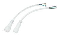 Соединительный кабель (5pin) герметичный (IP67) 5х0.5мм? белый REXANT 11-9450