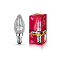 Лампа накаливания Camelion E14 7W 7/P/CL/E14 13912