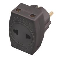 Разветвитель сетевой 3-местный компактный б/з Stekker ADP10-16-20, 250V, 10A, черный 39295