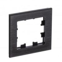 Рамка 1-постовая Systeme Electric AtlasDesign Nature оникс ATN312301
