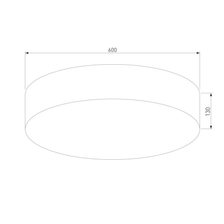 Потолочный светильник TK Lighting 1581 Rondo White