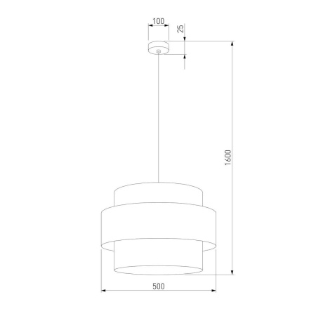 Подвесной светильник TK Lighting 2758 Trio
