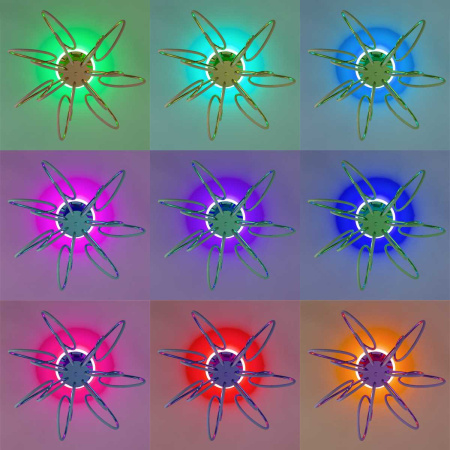 Потолочная светодиодная люстра Citilux Salma Smart CL224A172