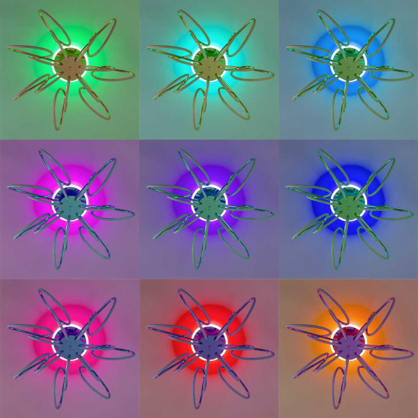 Потолочная светодиодная люстра Citilux Salma Smart CL224A172