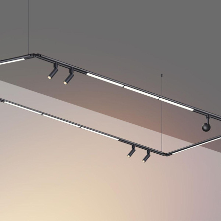 Трековый светодиодный светильник Novotech Konst Glat 359364