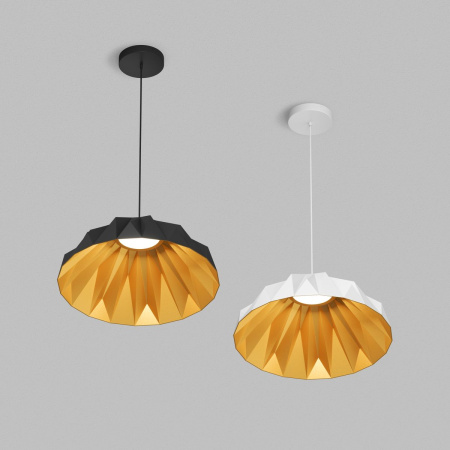 Подвесной светильник Denkirs Origami DK6655-BK+SG