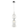 Подвесной светильник Crystal Lux Iris SP1 B Transparent