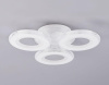 Потолочная светодиодная люстра Ambrella light Acrylica Original FA8866