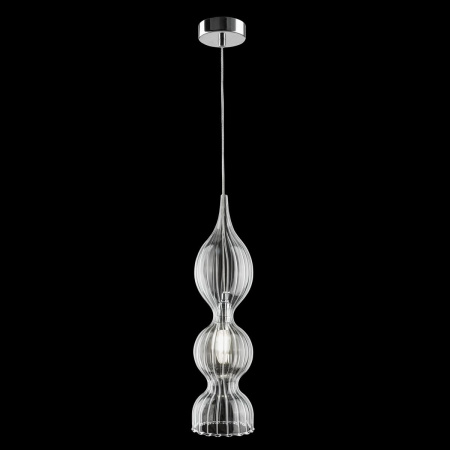 Подвесной светильник Crystal Lux Iris SP1 B Transparent