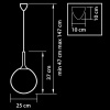 Подвесной светильник Lightstar Globo 813031
