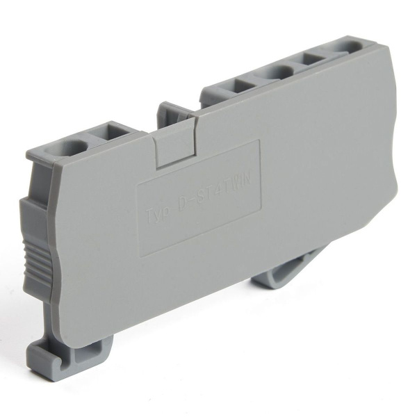 Торцевая заглушка для ЗНИ LD553 2,5 мм? (JXB ST 2,5), серый Stekker LD561-1-25 39985