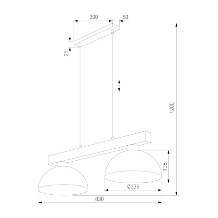 Подвесной светильник TK Lighting 4507 Oslo