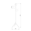 Торшер TK Lighting 16045 Estera Wood a068626