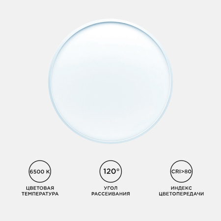 Настенно-потолочный светодиодный светильник Apeyron Spin 18-136