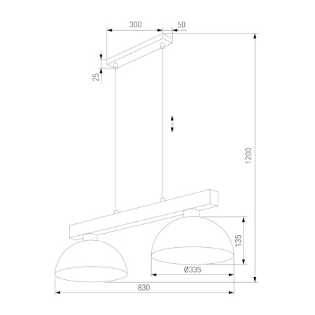 Подвесной светильник TK Lighting 4711 Oslo