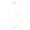 Подвесной светильник TK Lighting 10037 Cono a068513