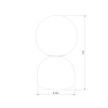 Настольная лампа TK Lighting 11498 Miki a072569