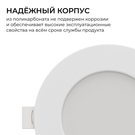 Встраиваемая светодиодная панель Apeyron 06-161